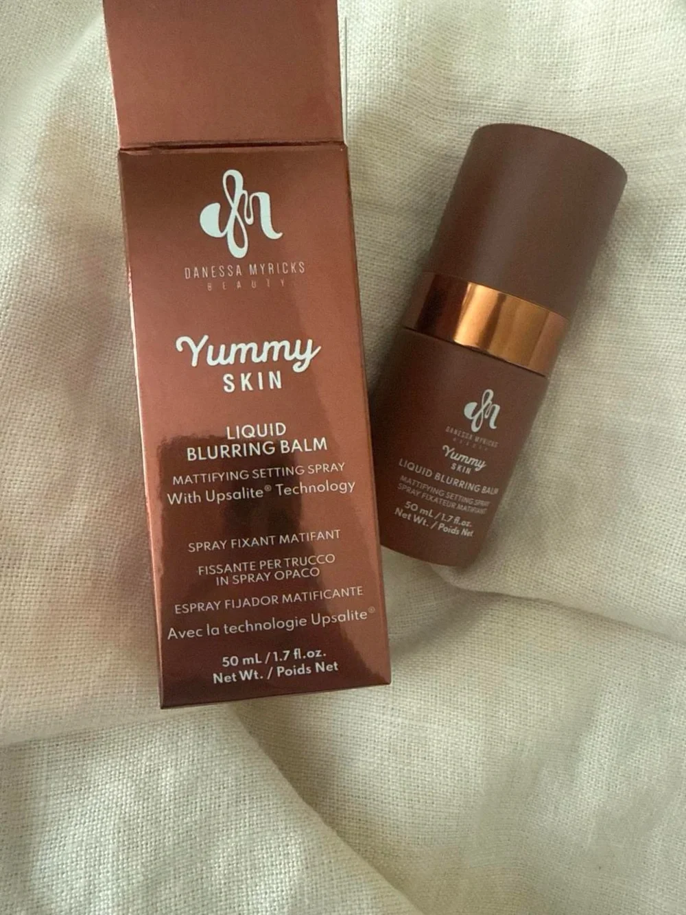 Danessa Myricks Beauty Yummy Skin Liquid Blurring Balm Mattifying Setting Spray